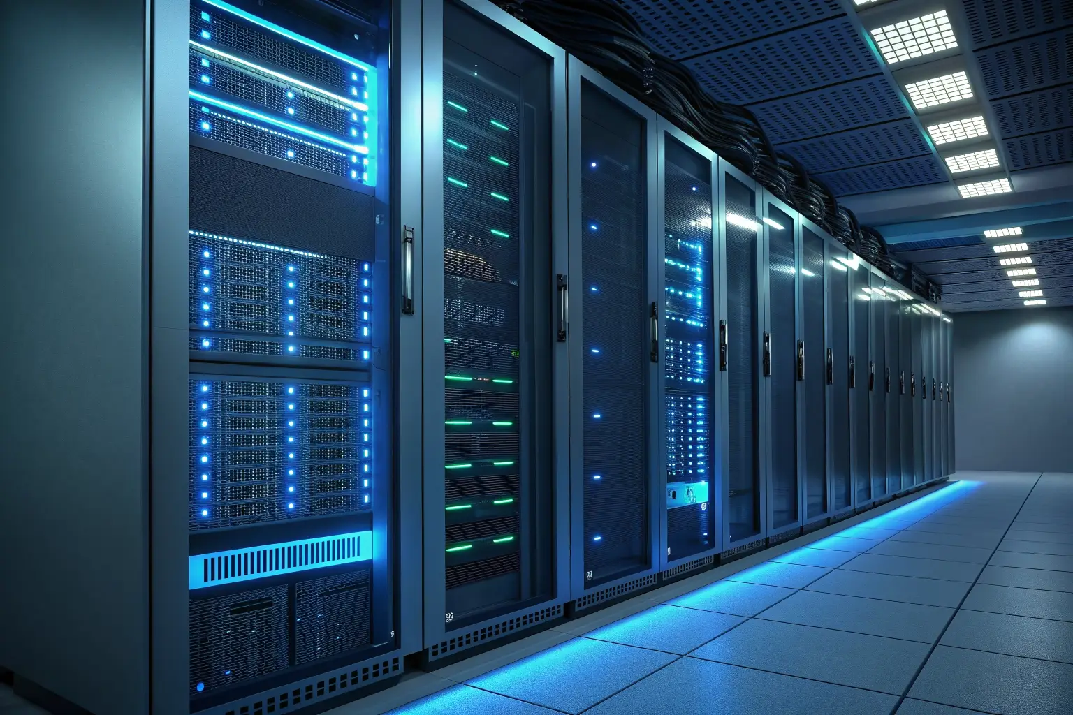 High-performance server hardware and networking infrastructure